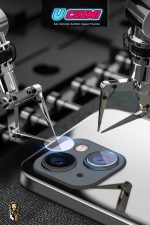 İphone 12pro Uyumlu Kamera Lens Koruyucu Cam Yuvarlak Lazer Kesim Cam Koruyucu - Görsel 5
