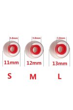 Huawei Freebuds 4i Kulaklık Tıpası Pedleri 6 Adet Silikon Kulak Içi Uçları L/m/s Evrensel Uyumlu - Görsel 5