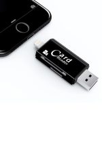 Iphone 13 12 11 /ipad Pro /macbook Pro Usb Card Reader Otg Drive Sd Tf Kart Okuyucu Ve Yükleme - Görsel 5