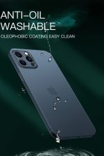 Iphone13 Ultra Ince Kılıf Arka Koruma Kapak 0.03mm Karbon Şeffaf Mat Tasarım Parmak Izi Göstermez - Görsel 5