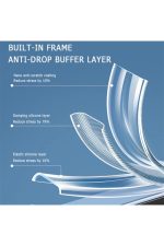 Iphone 13mini Kılıf Köşeleri Airbag Korumalı Silikon-kamera Lens Koruma-9h Nano Kırılmaz Cam Uyumlu - Görsel 5