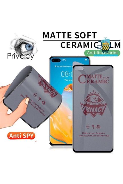 Iphone 13mini (5.4İNÇ) Seramik Hayalet Kırılmaz Cam 9d Koruyucu 9h Tempered Kavisli Ekran Koruma