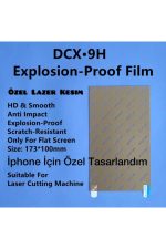 Iphone X - Xs Dcx-9h Tempered Arka Kırılmaz Cam Koruyucu Şeffaf (dünyanın En Iyi Arka Koruma Ürünü) - Görsel 6