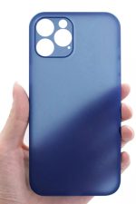 Iphone 12promax 6.68inç Ultra Ince Kılıf Arka Koruma 0.03mm Karbon Şeffaf Mat Parmak Izi Göstermez - Görsel 6