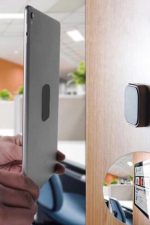3m Telefon Araç İçi Tutucu Stant 10 Adet Siyah Dikdörtgen Metal Plaka Mıknatıslı Tutucular Saç Seti - Görsel 5