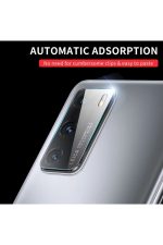 Huawei P40 Arka Kamera Lens Koruma Nano Temperli Camı Kamera Koruma Koruyucu 9h Cam - Görsel 5