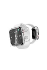 Apple Watch 1 2 3 4 5 6 Se Serisi ( 38mm ) 360 Tam Koruma Şeffaf Silikon Kılıf Premium Model - Görsel 5