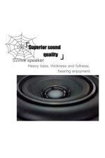 Spiderman L09 Bluetooth Hoparlör- Mikrofon-usb Flash-tf Card-aux Girişli-radyolu - Görsel 5