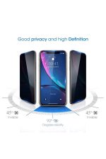 For Apple Iphone Xs Max-11pro Max (BİREBİR AYNI) Kavisli Temperli Seramik Hayelet Ekran - Görsel 6