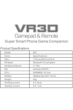 Vr 3d Uzaktan Kumanda Gamepad Bluetooth Video Film Oyun Selfie Fare 3d Gözlük Uyumlu Ios/android/pc - Görsel 6