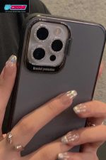 Iphone 12 Promax Uyumlu (6.68inç)Taşlı Kamera Lens Koruyucu 8d Hd Crystal Cam - Görsel 6