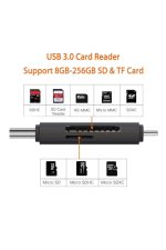 Iphone 13 12 11 /ipad Pro /macbook Pro Usb Card Reader Otg Drive Sd Tf Kart Okuyucu Ve Yükleme - Görsel 6