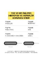 Hoparlör Anti Toz Önleyici Toz Ve Kir Önleyici Mikrofon Ve Hoparlör Anti Toz Önleyici Sticker - Görsel 6
