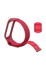 Xiaomi Mi Band 3 -4 -5 Birebir Uyumlu Akıllı Bileklik Kordon Kayış- Örgülü-ipek Kumaş Nano Renk:mor - Görsel 6