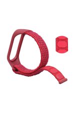 Xiaomi Mi Band 3 -4 -5 Birebir Uyumlu Akıllı Bileklik Kordon Kayış- Örgülü-ipek Kumaş Nano Renk Mavi - Görsel 6