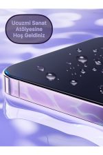 Iphone 14pro 5d Kavisli Çizilmez Cam Tam Kaplayan Kırılmaz Ekran Koruyucu - Görsel 7