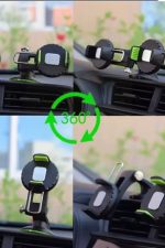 Araç Içi Ayarlanabilir Telefon Tutucu Evrensel Tüm Telefonlara Uyumlu Vıp Model Torpido Cam Vakumlu - Görsel 7