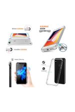 Zengin Çarşım Apple Iphone 7 Plus - 8 Plus Ultra Ince Şeffaf Airbag Anti Şok Silikon Kılıf - Şeffaf - Görsel 8
