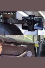 360 Robotik Kol Tasarımlı 11d Araç Içi Telefon Tutucu Koltuk Askısı Masa Tutucu Mengene -dikiz Ayna - Görsel 8