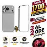 İPhone Full Metal Dönüşüm Kiti Beyaz (Whatsapp Üzerinden İstediğiniz Renk Modeli Yazmanız Yeterlidir) Aslan Pro Kalitesinde- Ücretsiz Kargo
