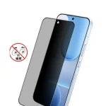 Xiaomi Mi 17ProMax Hayalet Cam 9d Gizli Ekran Koruyucu Cam Tam Kaplama Siyah